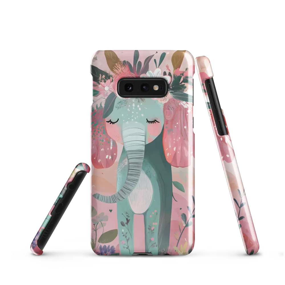 Whimsical Elephant in Bloom