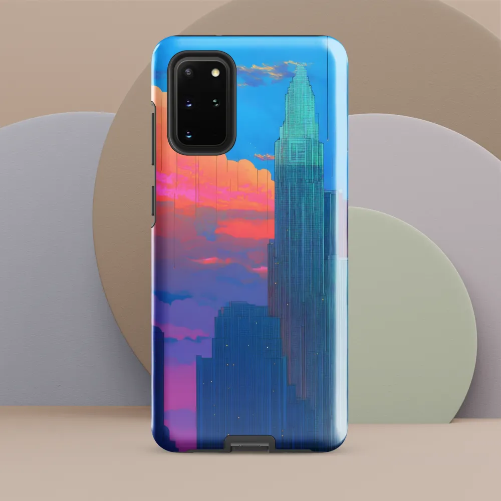 Twilight Reflections: A Digital Cityscape
