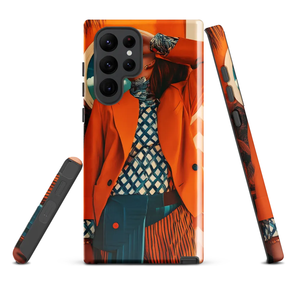 Vibrant Interplay: A Fusion of Fashion and Nature