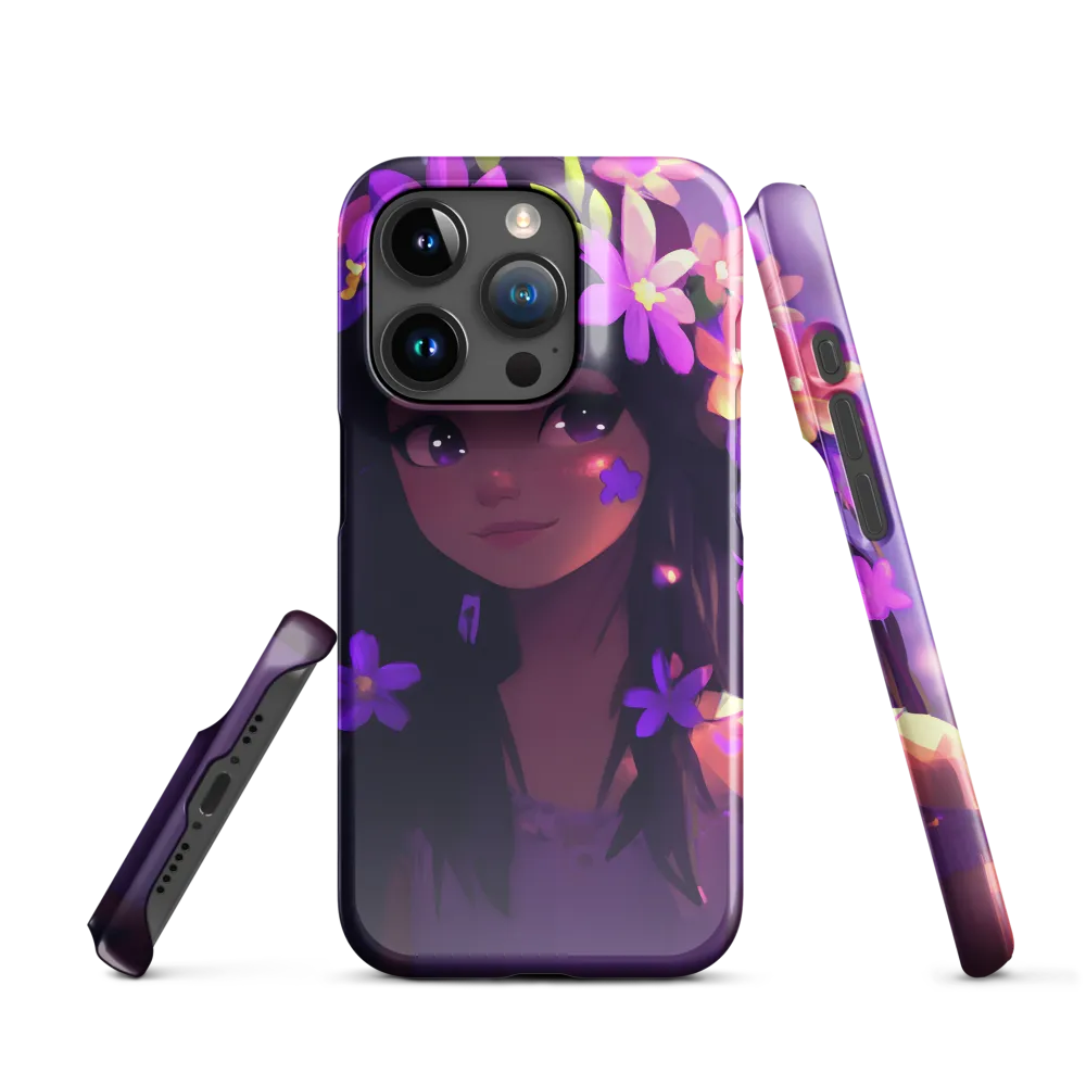 Whispers of Blossoms | Phone Case |  15 Pro | Snap Case | Glossy