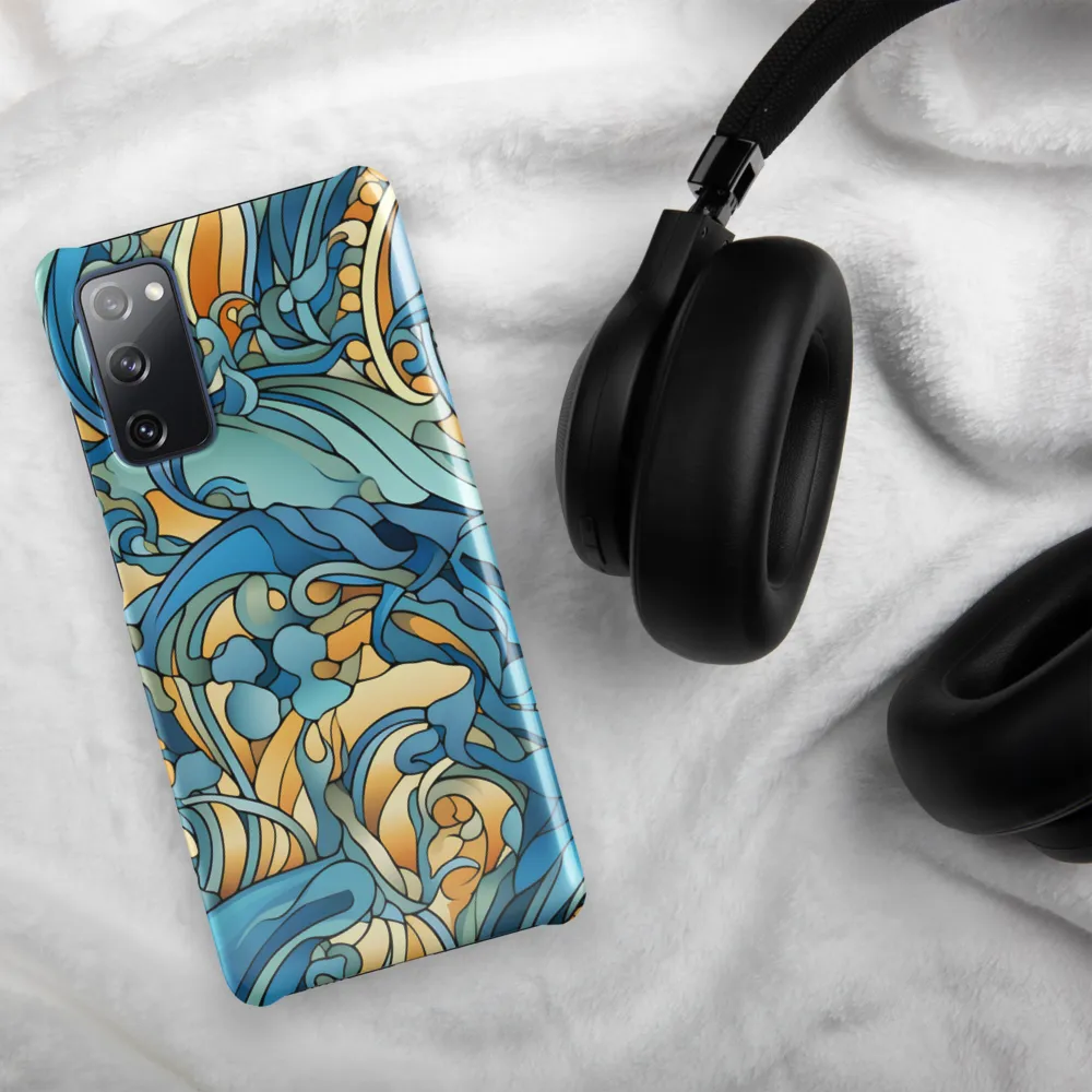 Dancing Waves of the Ocean | Phone Case |  S20 FE | Snap Case | Glossy