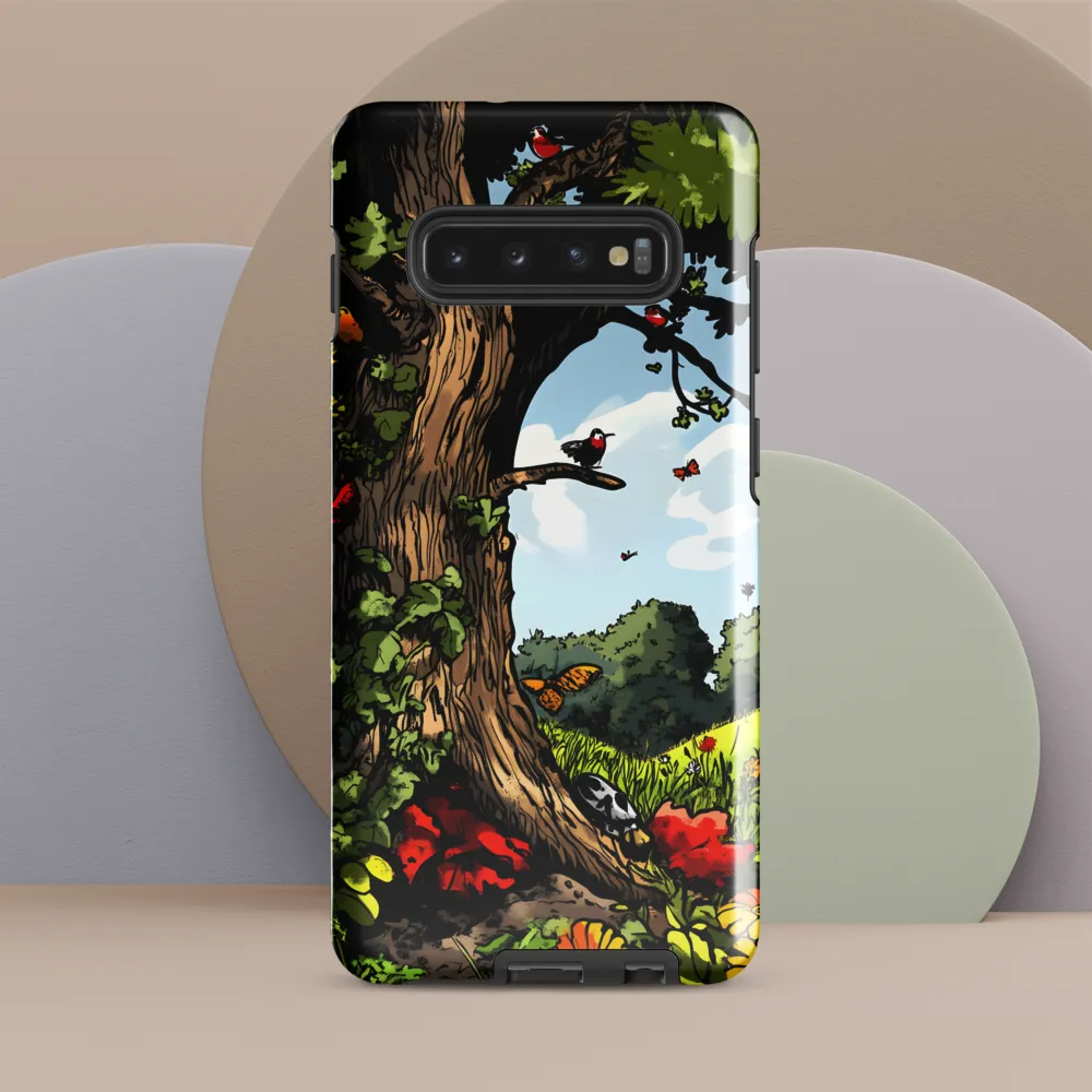 Harmony in Nature: The Invincible Tree | Phone Case |  S10 Plus | Tough Case | Glossy