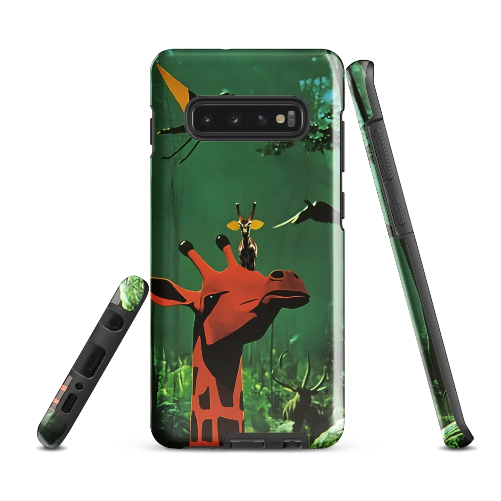 The Dreamscape of A Giraffe | Phone Case |  S10 Plus | Tough Case | Glossy