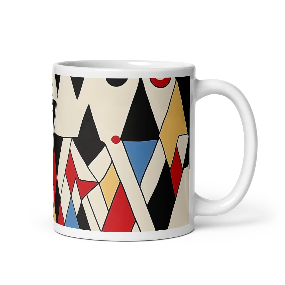 Dynamic Geometric Symphony | Mugs | Multiple Sizes & Colors