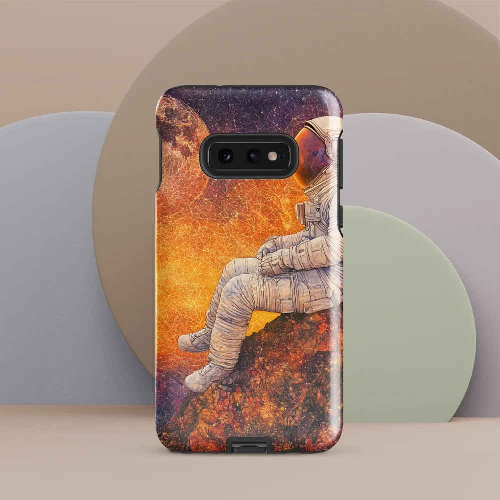 Cosmic Contemplation | Phone Case |  S10e | Tough Case | Glossy