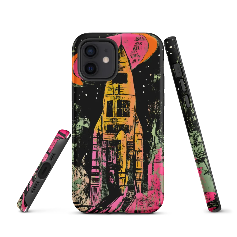 Cosmic Voyage: A Surreal Rocket Adventure