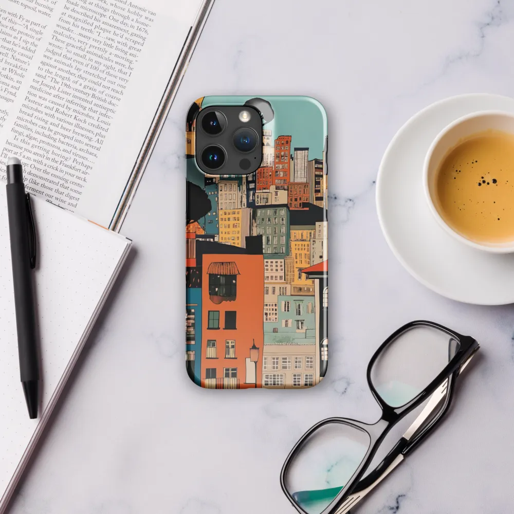 Urban Fusion: A Colorful Cityscape