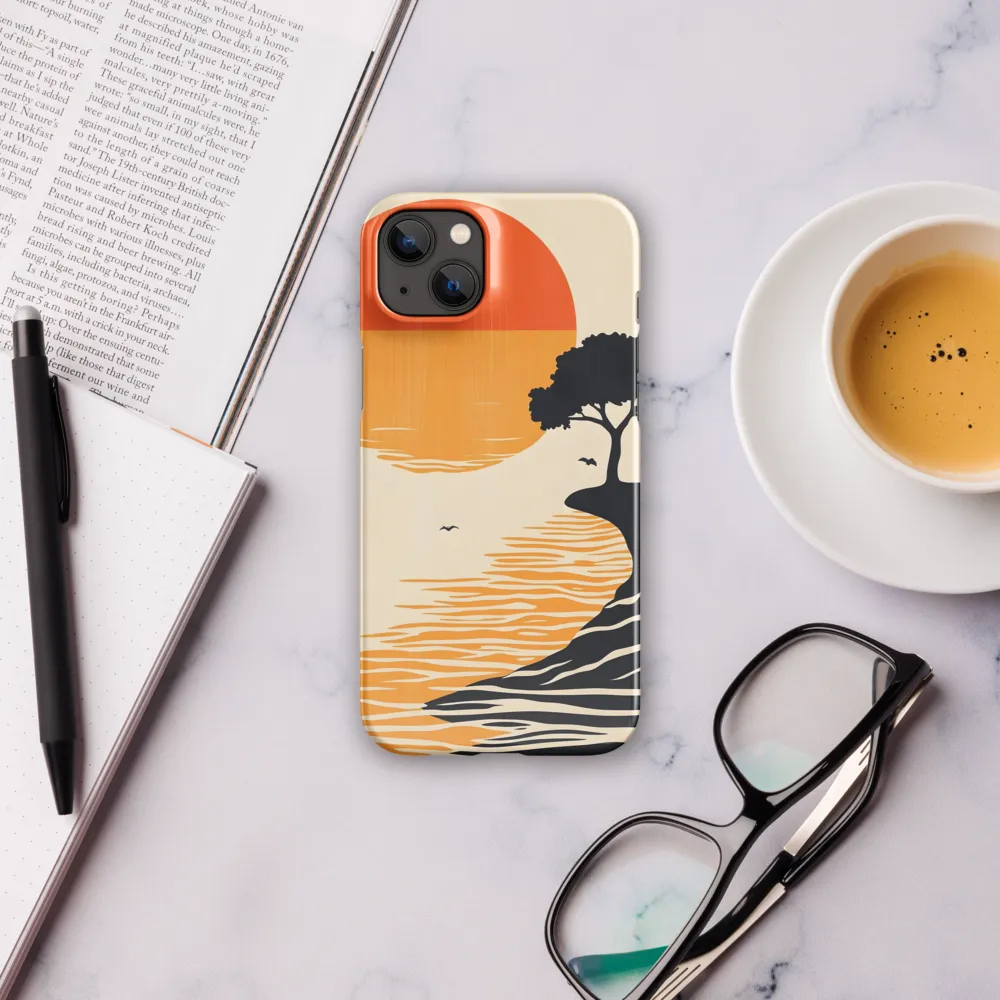 Serene Sunset | Phone Case |  14 Plus | Snap Case | Glossy