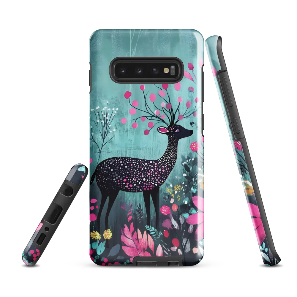 Whimsy in Bloom | Phone Case |  S10 Plus | Tough Case | Glossy