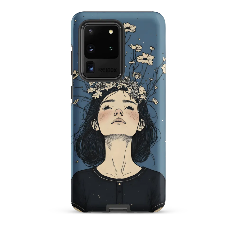 Floral Serenity: A Portrait of Tranquility