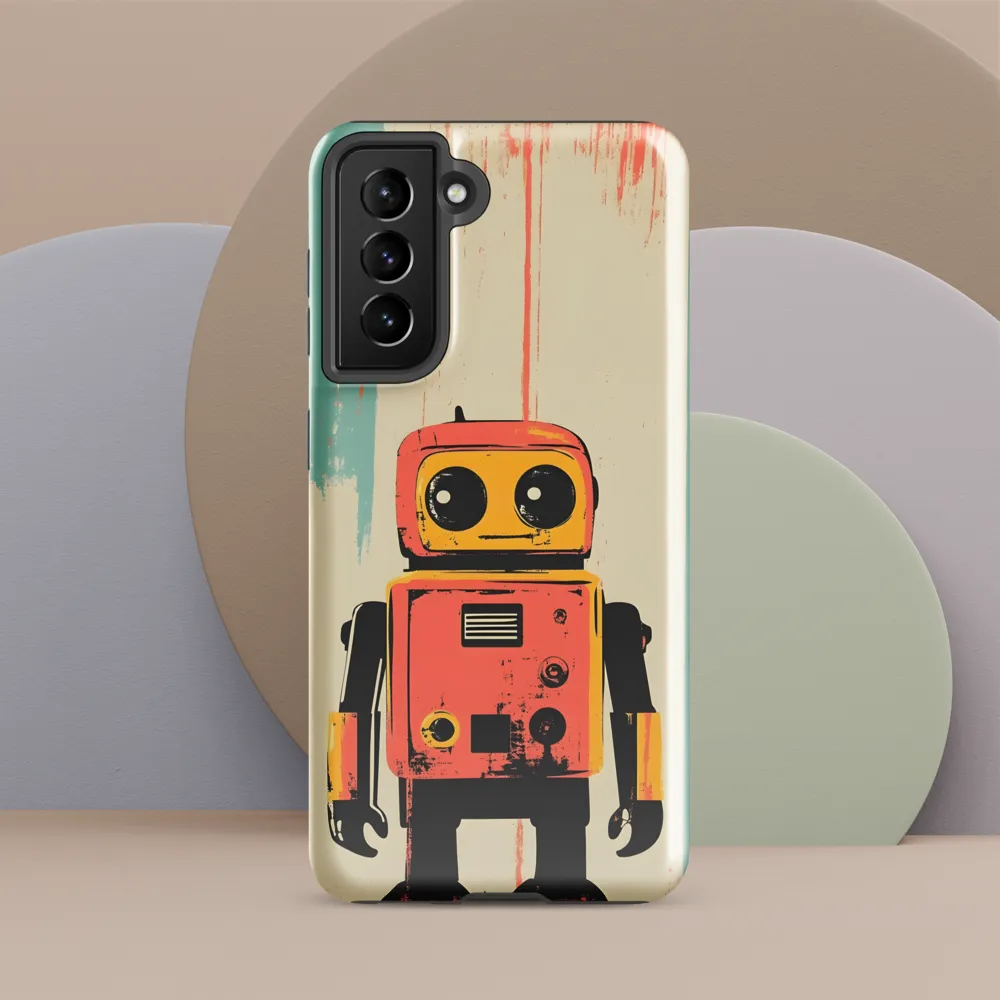 Retro Robot Charm