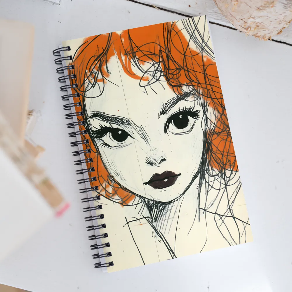 The Bold Gaze | Spiral Notebook