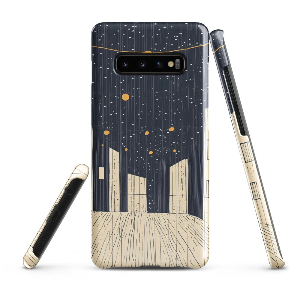 Under the Starry Canvas | Phone Case |  S10 Plus | Snap Case | Glossy