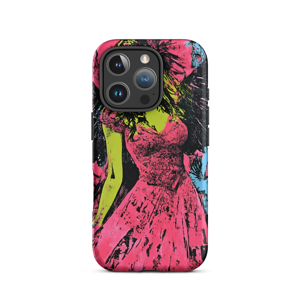 Mystical Angel in Neon Dreams