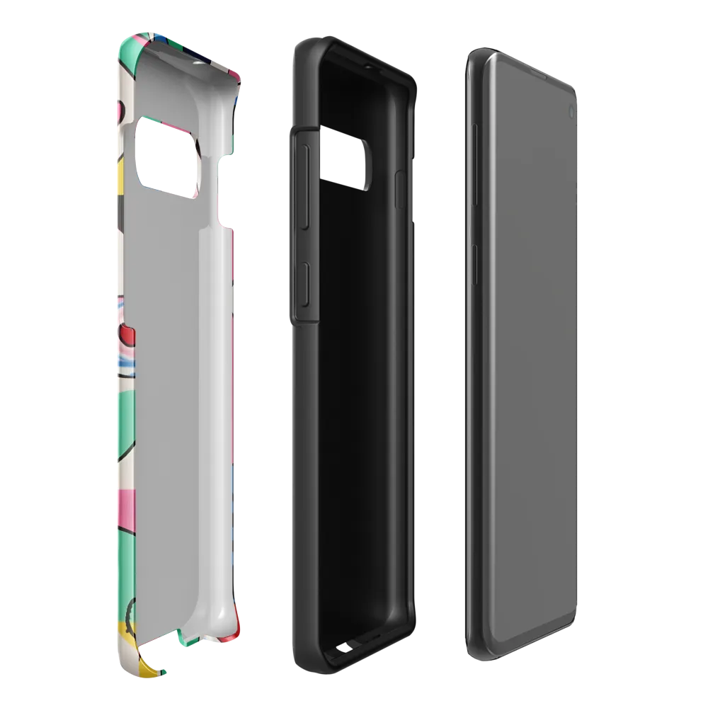 Dynamic Interplay of Shapes | Phone Case |  S10 Plus | Tough Case | Glossy