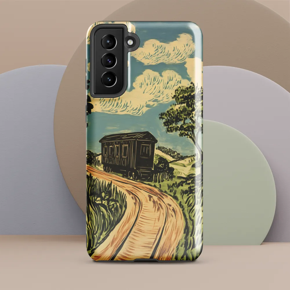 Nostalgia on the Rails | Phone Case |  S21 Plus | Tough Case | Glossy