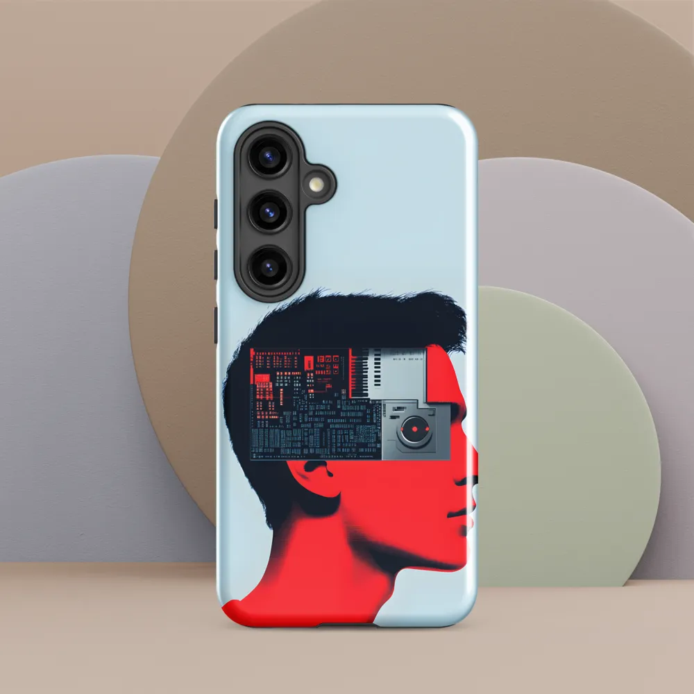 Mindscape of Technology | Phone Case |  S24 | Tough Case | Glossy