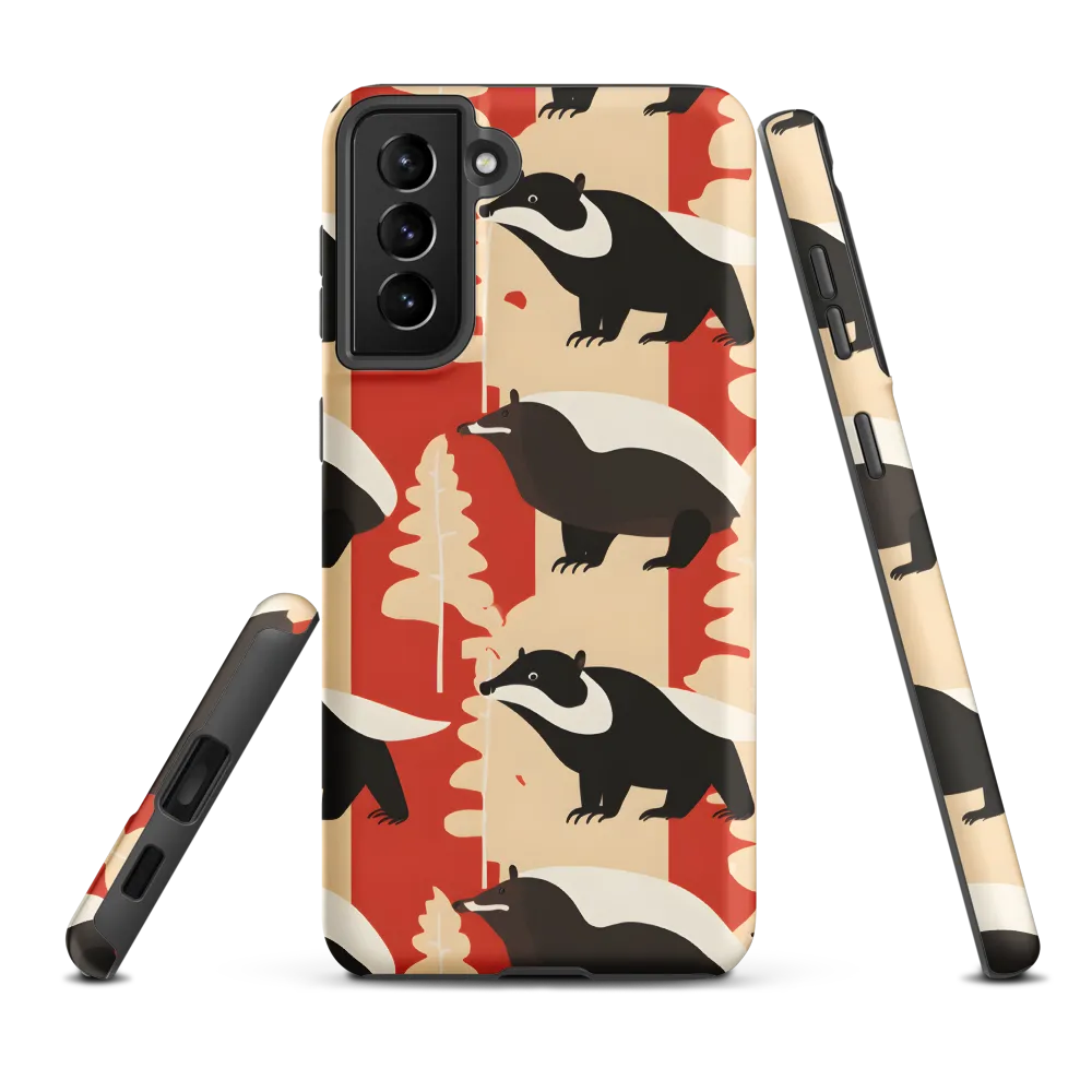 Wildlife Pattern: The Badger Tale
