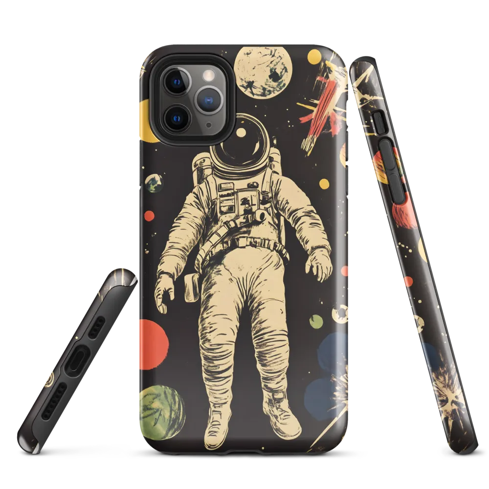 Cosmic Journey: An Astronaut's Perspective | Phone Case |  11 Pro Max | Tough Case | Glossy