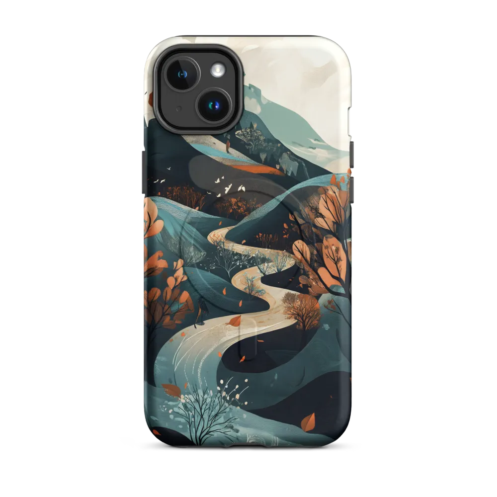 Whispers of Autumn: A Serene Journey | Phone Case |  14 Plus | MagSafe® Tough Case | Matte