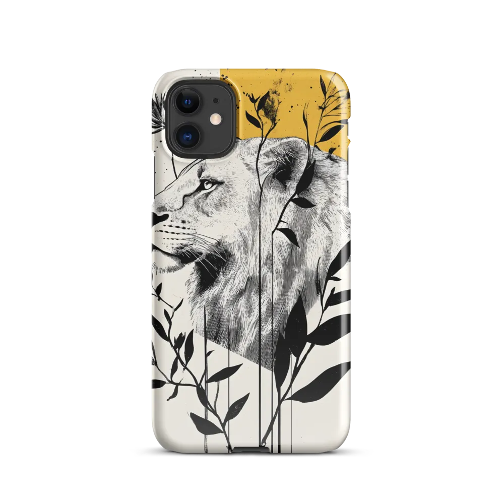 Regal Serenity: The Lion and Flora