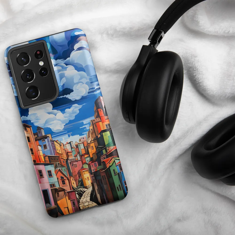 Whimsical Heights: A Vibrant Cityscape