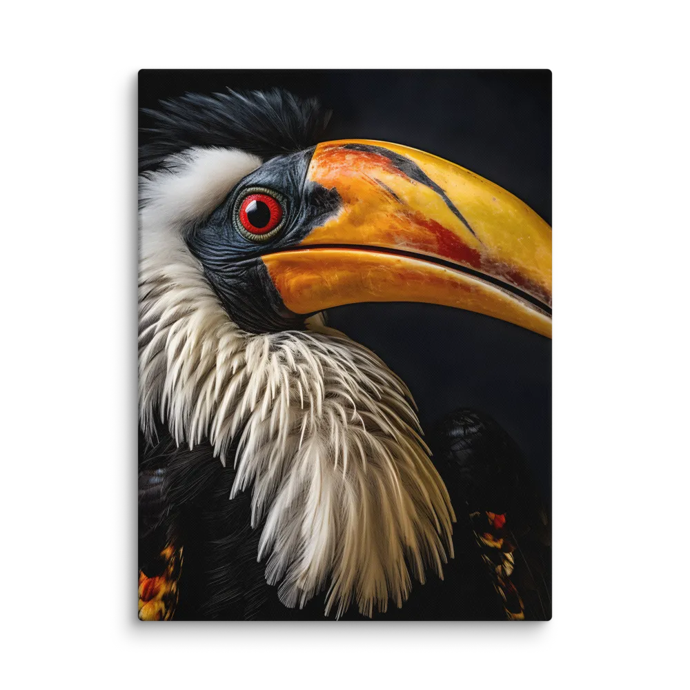 Majestic Hornbill Portrait