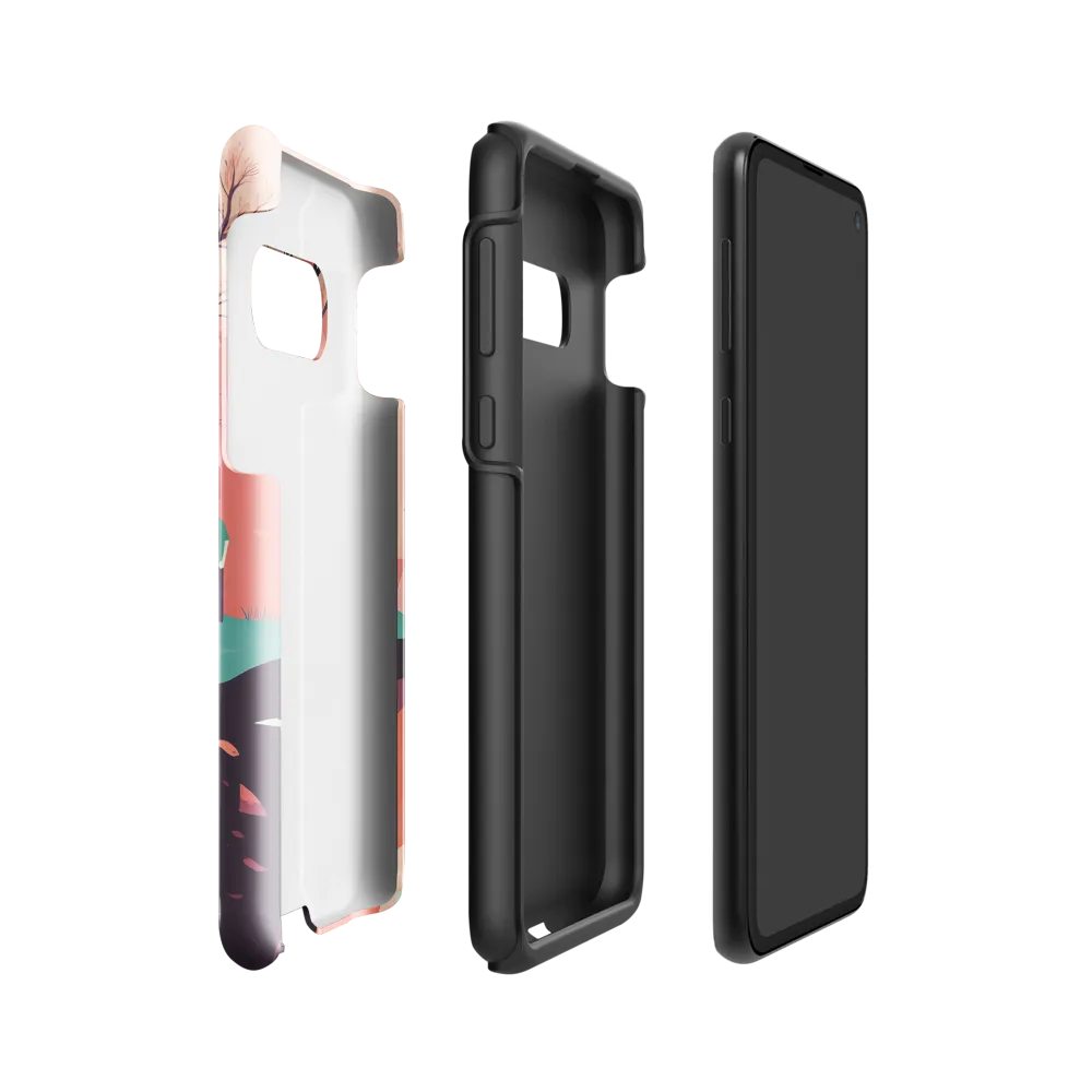 Contemplating Solitude | Phone Case |  S10e | Tough Case | Glossy
