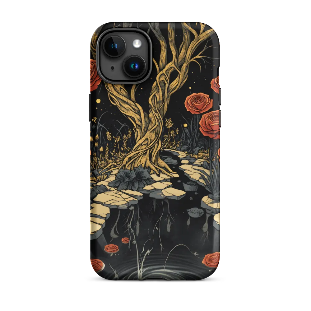 Whispers of the Enchanted Garden | Phone Case |  15 Plus | Tough Case | Matte