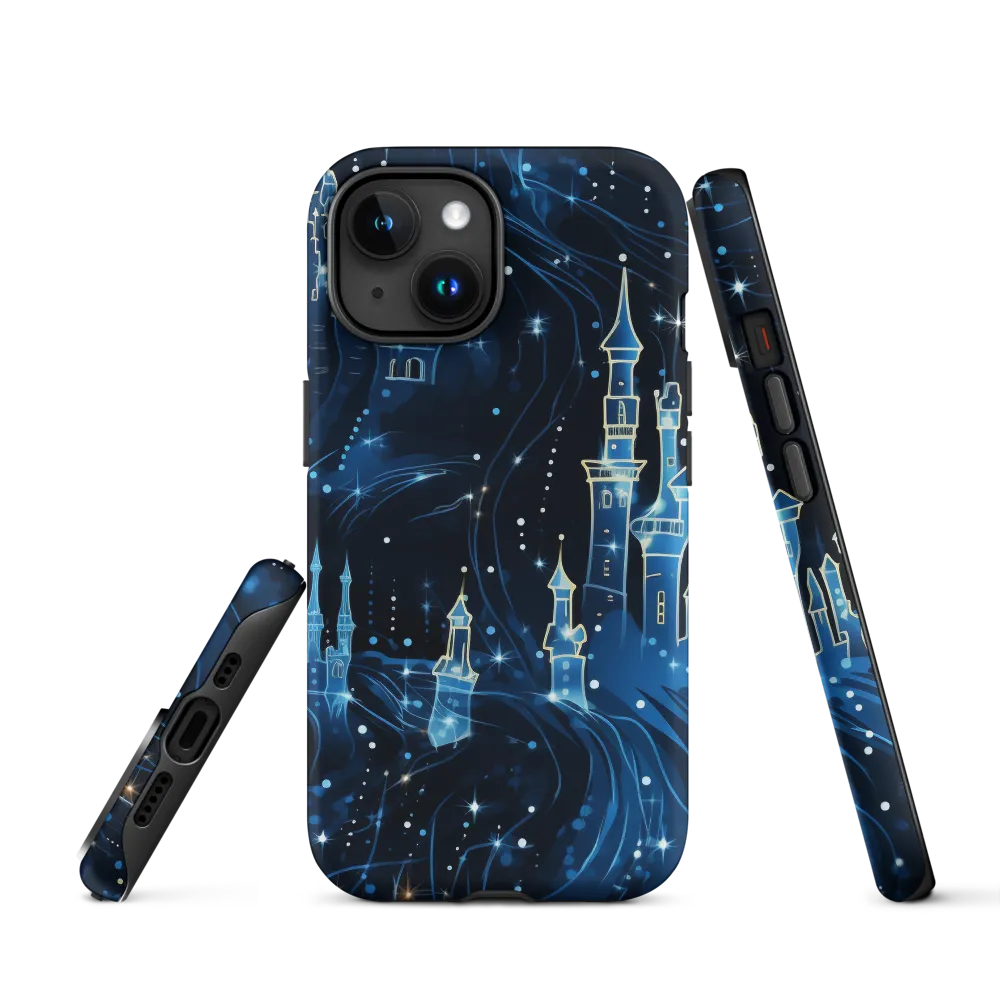 Dreamy Castles in a Starry Sky | Phone Case |  15 | Tough Case | Matte