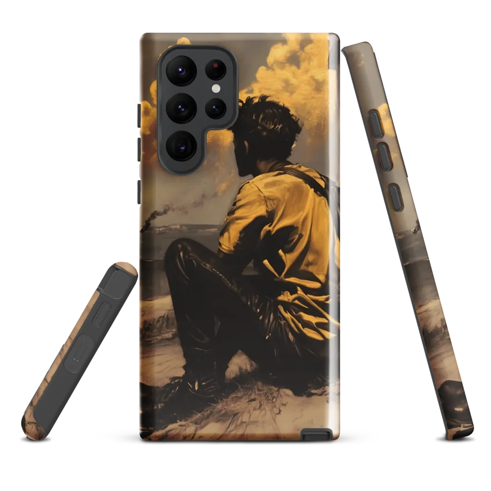 Reflections by the Shore | Phone Case |  S22 Ultra | Tough Case | Glossy