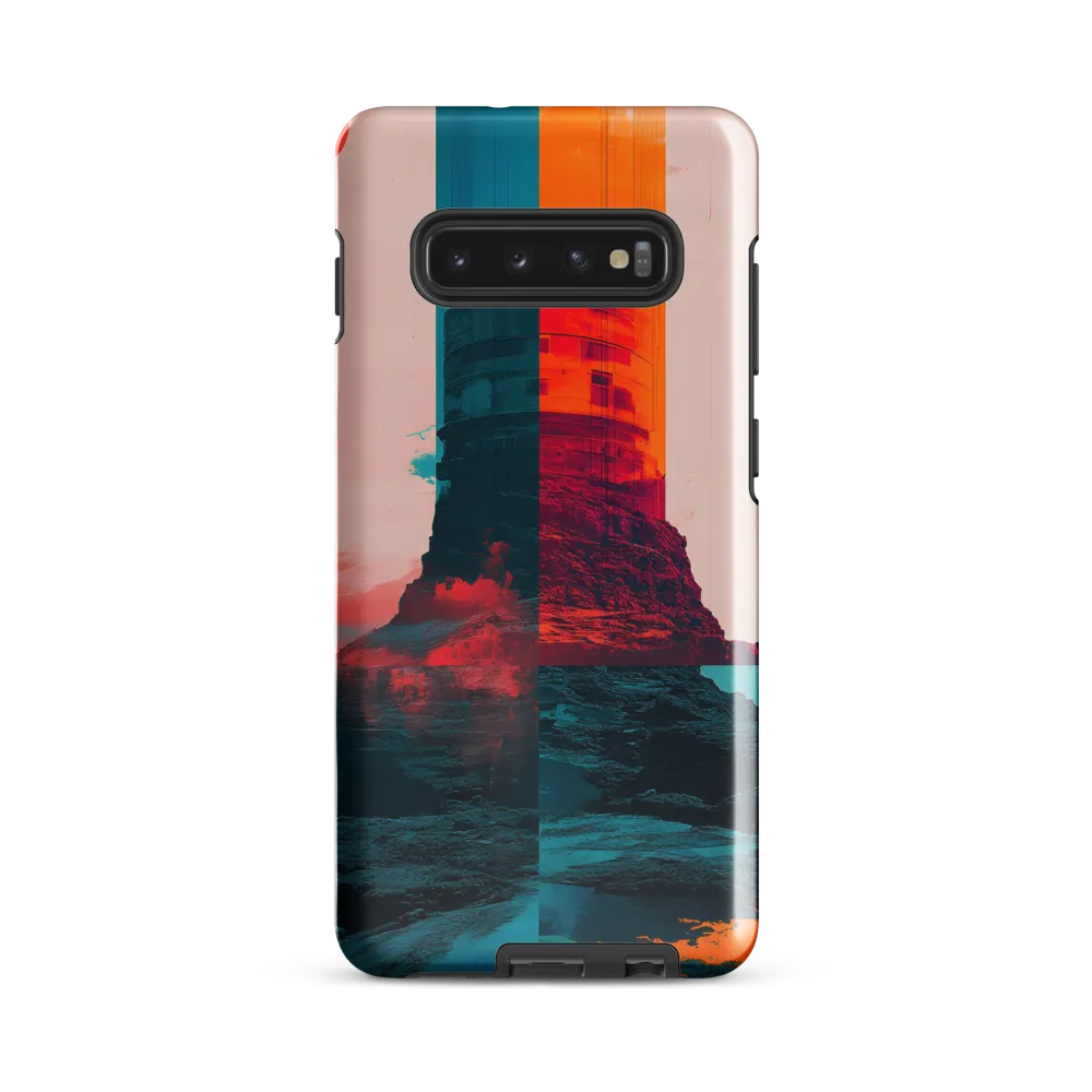 Ethereal Fortress at Sunset | Phone Case |  S10 Plus | Tough Case | Glossy