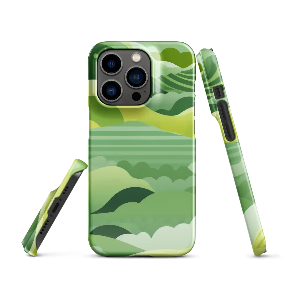 Tranquility in Green Waves