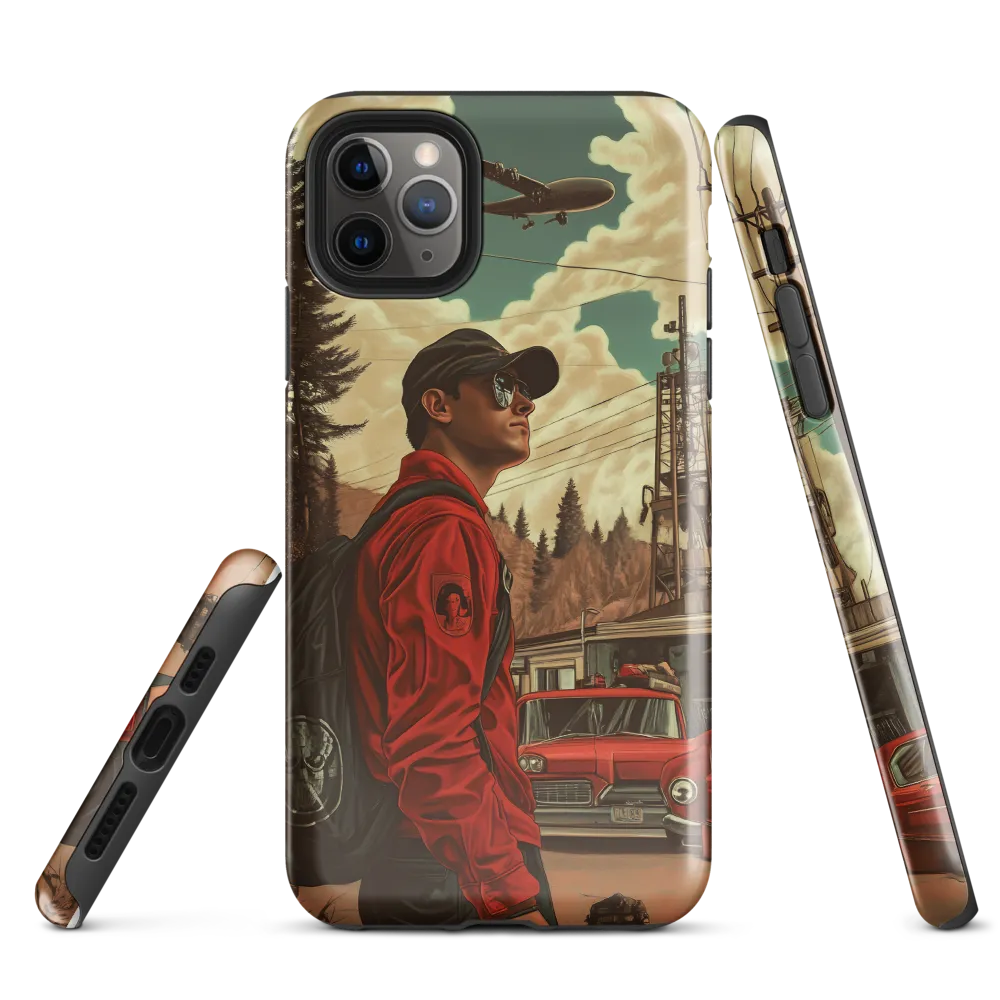 Navigating Dreams: A Surreal Adventure | Phone Case |  11 Pro Max | Tough Case | Glossy