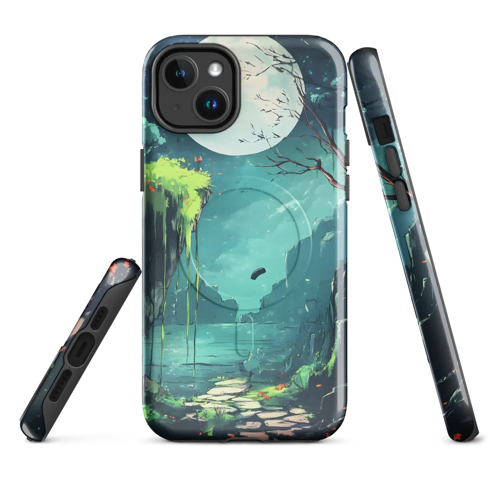 Moonlit Serenity: A Fantastical Landscape