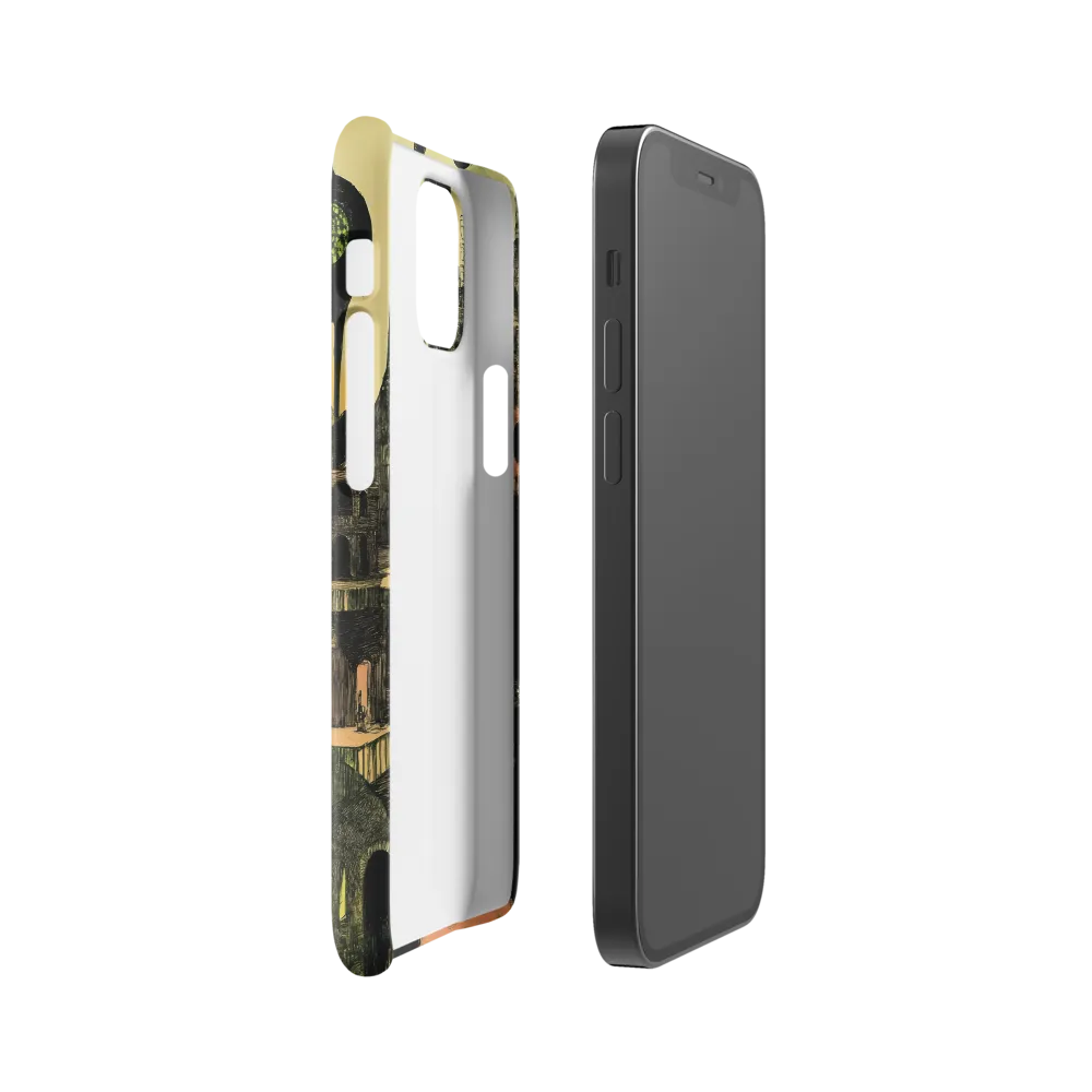 Ethereal Pathways | Phone Case |  12 Mini | Snap Case | Glossy