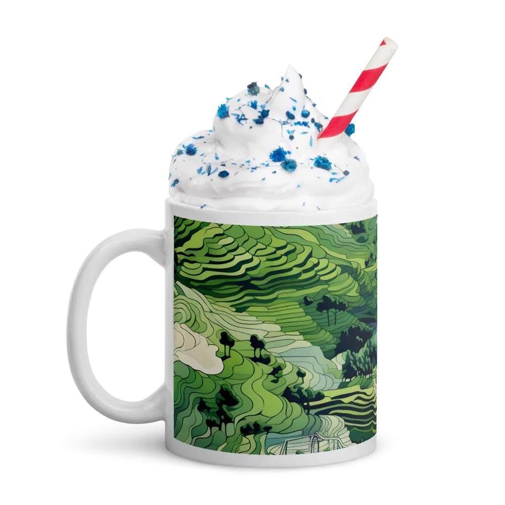 Harmony of the Lush Landscape | Mugs | Multiple Sizes & Colors