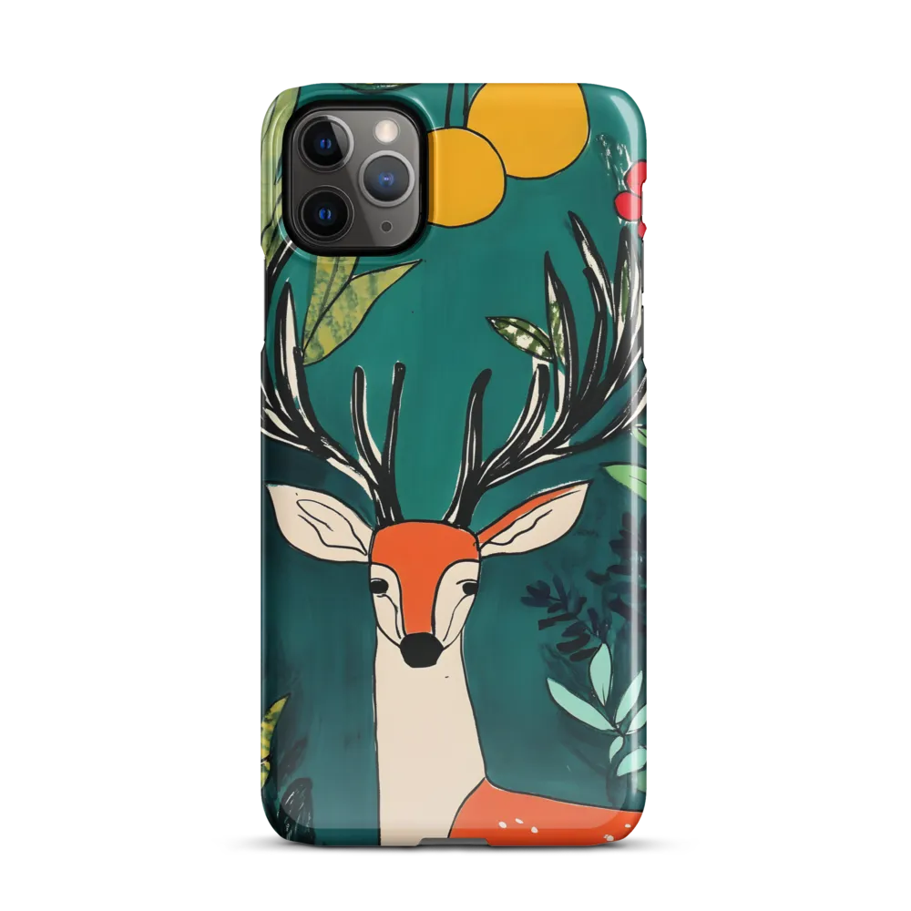 Nature's Embrace: The Majestic Deer | Phone Case |  11 Pro Max | Snap Case | Glossy