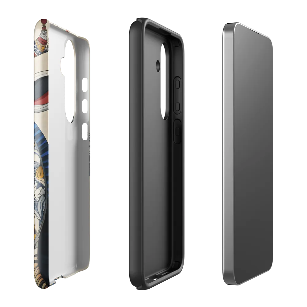 Whimsical Elegance: The Surreal Giraffe | Phone Case |  S24 Plus | Tough Case | Glossy