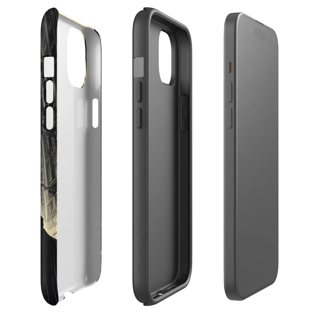 Echoes of the City | Phone Case |  15 Plus | Tough Case | Matte