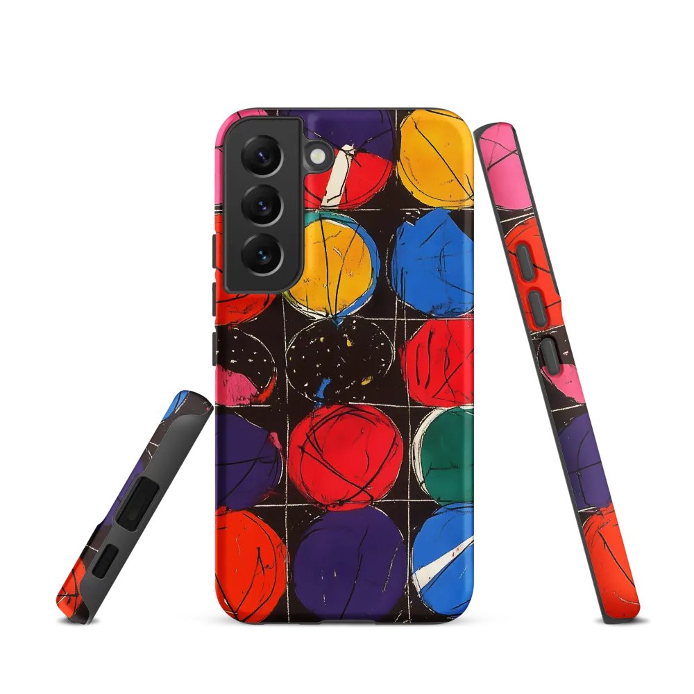 Colorful Circles in Abstract Harmony