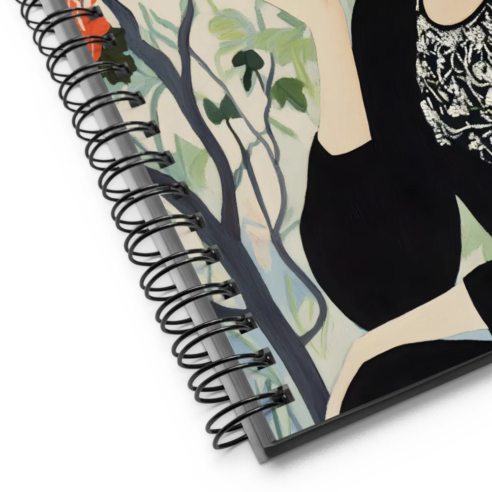 Whispers of Serenity | Spiral Notebook