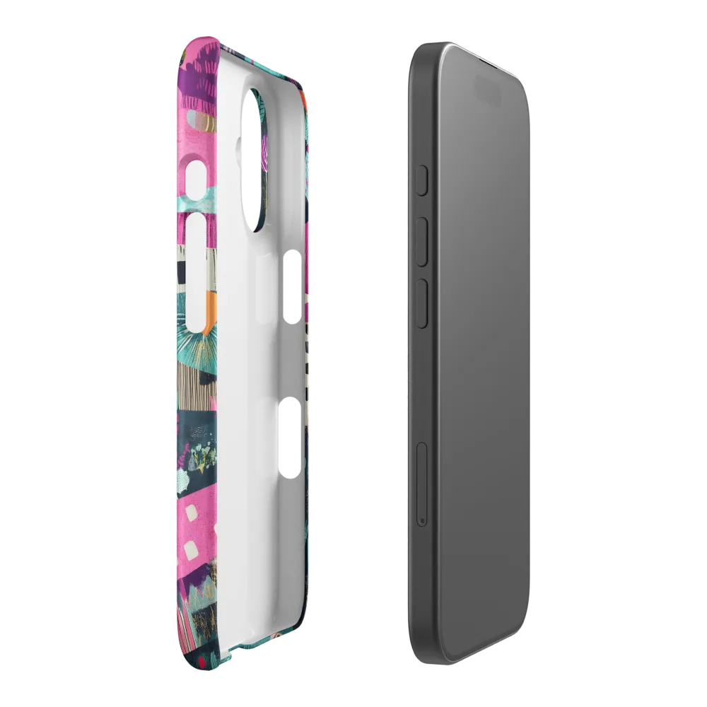 Whimsical Journey Through a Vibrant Landscape | Phone Case |  16 | Snap Case | Matte