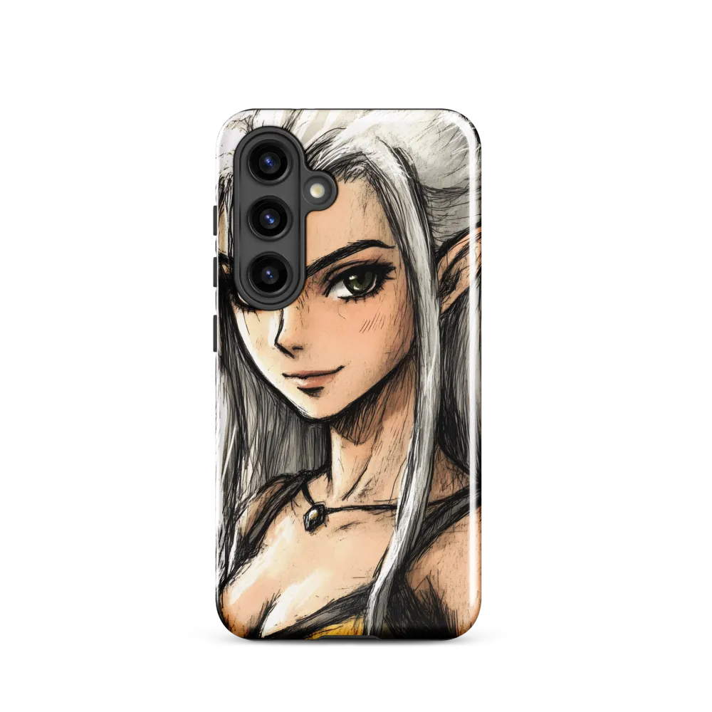 Ethereal Elegance: The Elf's Portrait