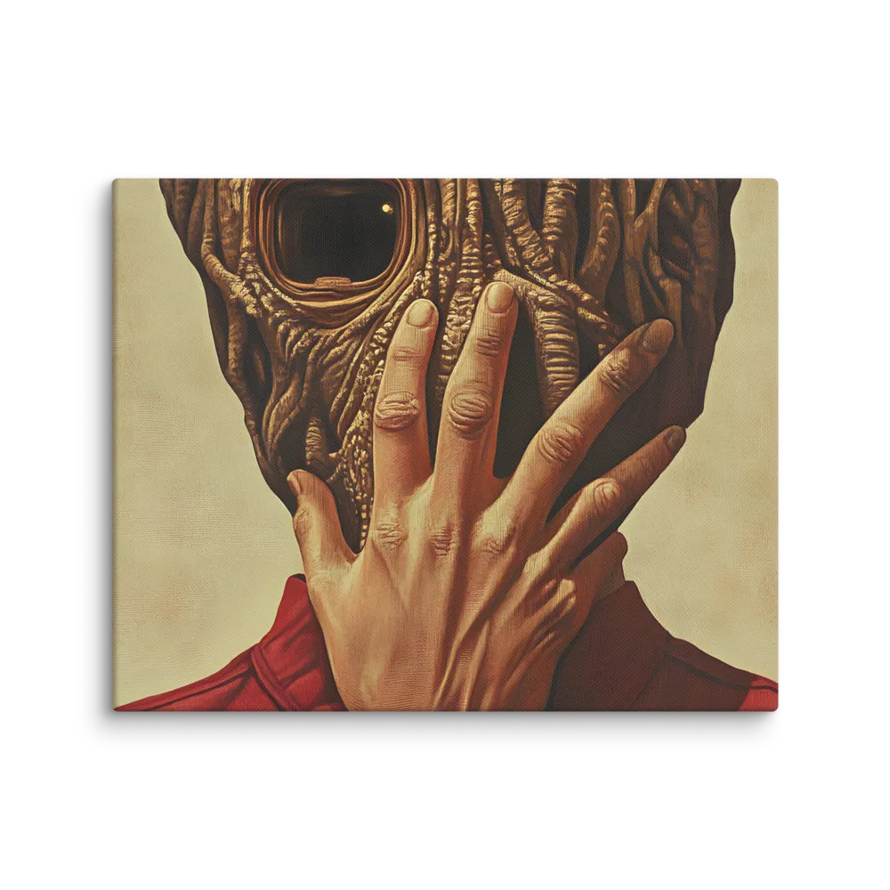 The Mask of Roots | Canvas | 8″×10″