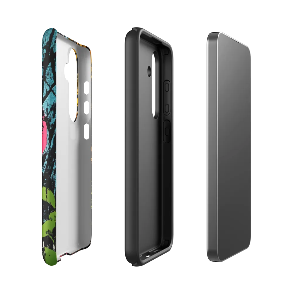 Fierce Vibrance: The Pink Lion | Phone Case |  S24 | Tough Case | Matte