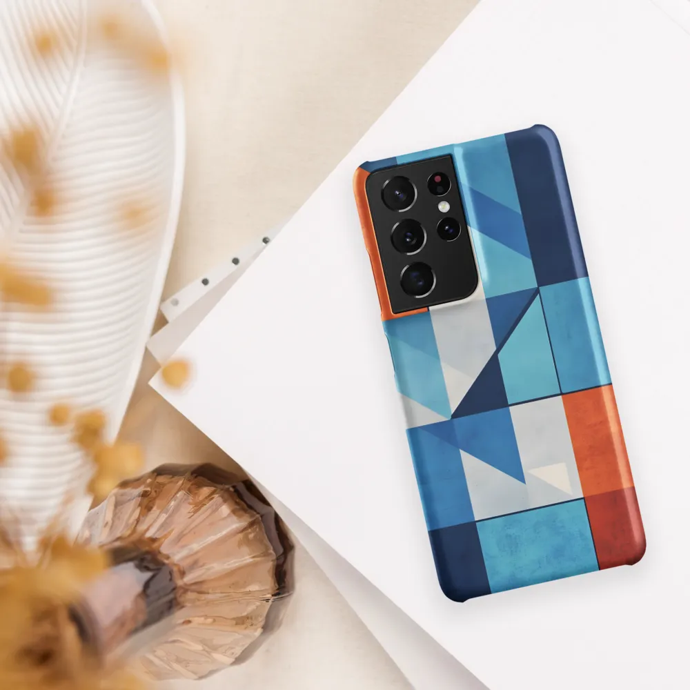 Geometric Harmony in Color | Phone Case |  S21 Ultra | Snap Case | Matte