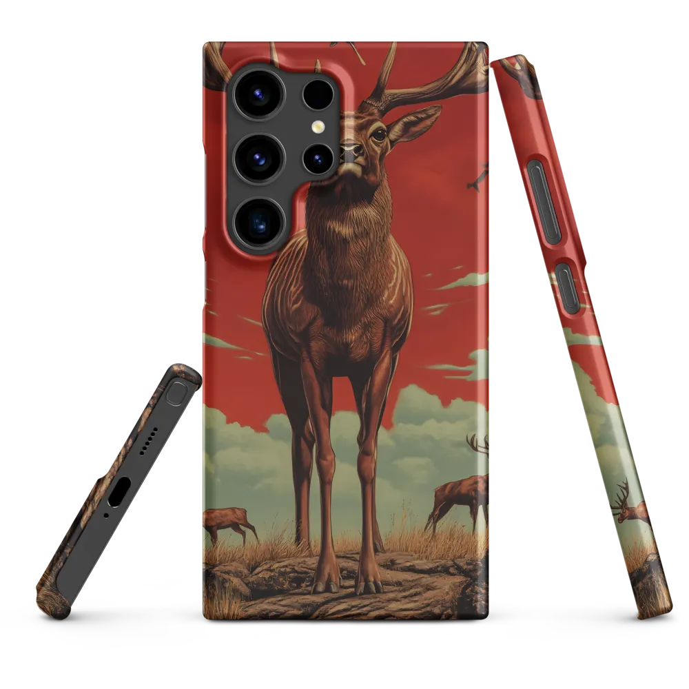Majesty in Red: The Stalwart Stag