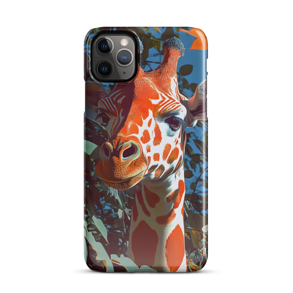 Giraffe in the Lush Canopy | Phone Case |  11 Pro Max | Snap Case | Glossy