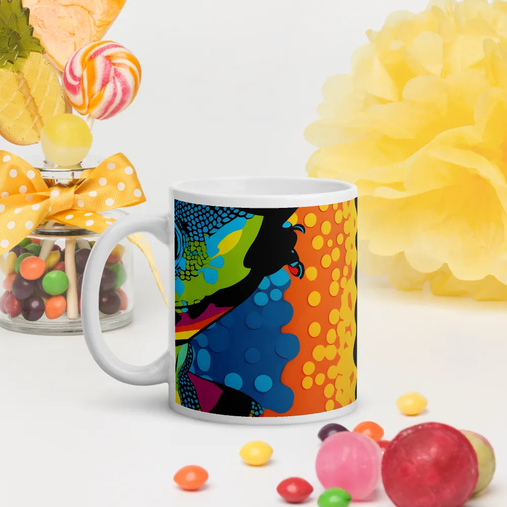 Colorful Encounters: The Playful Geckos | Mugs | Multiple Sizes & Colors